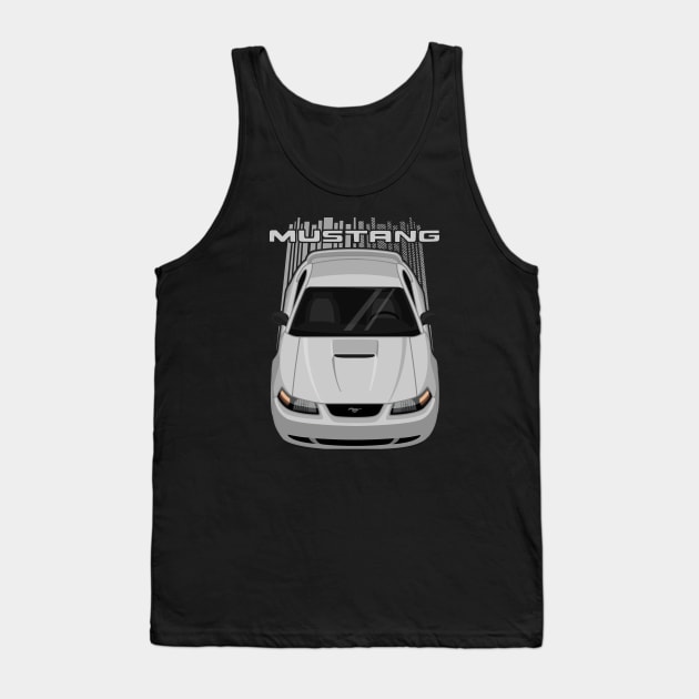 Mustang GT 1999 to 2004 SN95 New Edge - Silver Tank Top by V8social